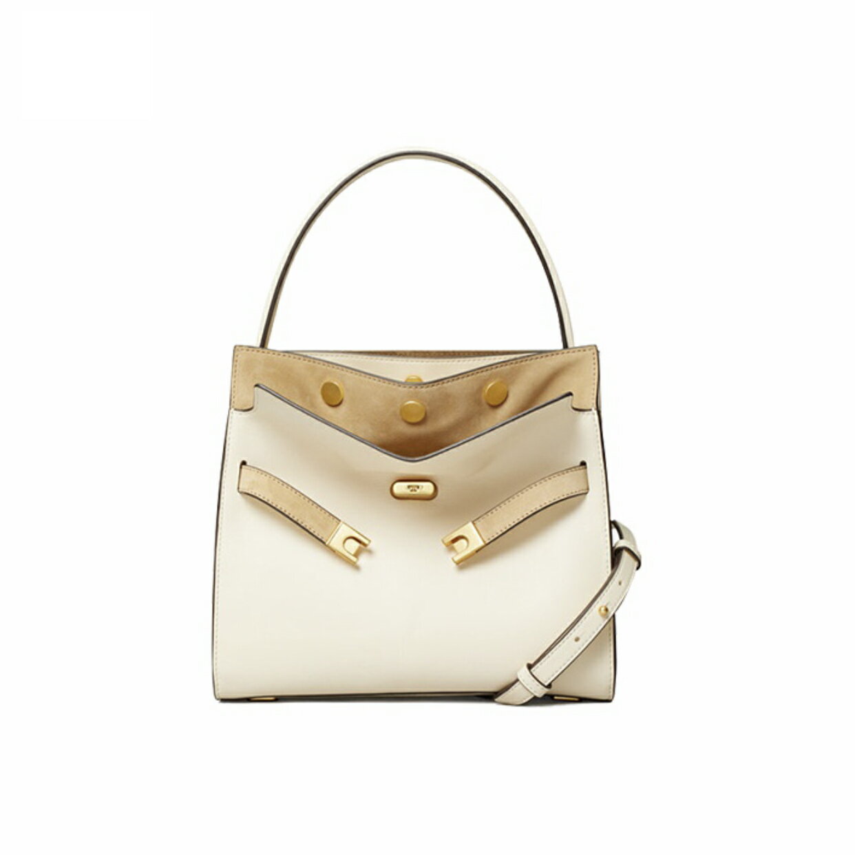 精選★TORY BURCH Lee Radziwi 牛皮 女款小號風琴包斜跨包 斜背包手提包 77271(預購)~【夏日美包★菲尼斯 國際精品↘3折起】