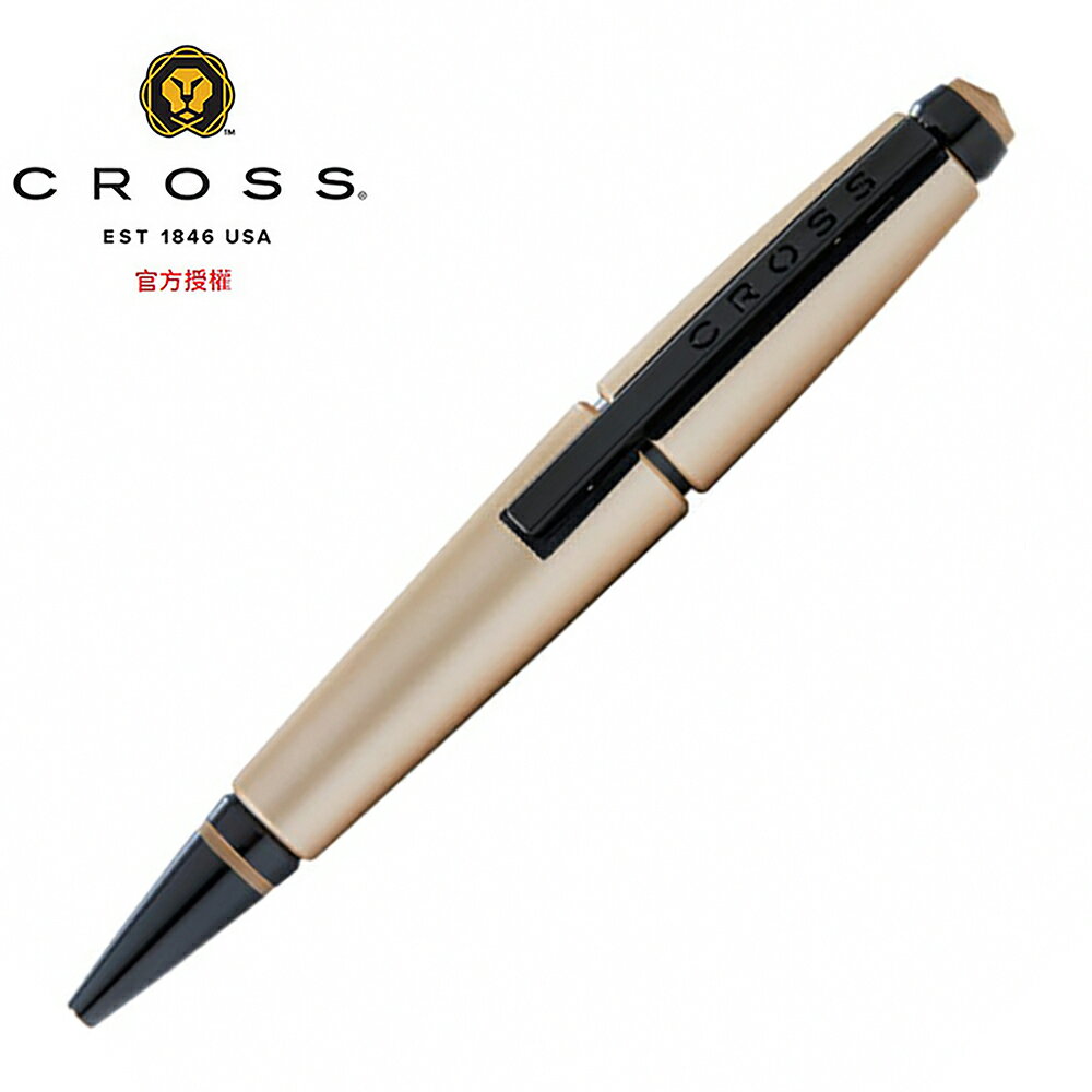 CROSS Edge創意系列 鋼珠筆 啞光榛果奶茶色 AT0555-14