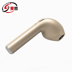 IS愛思單耳無線藍芽耳機HBQ-I7R - 金【愛買】