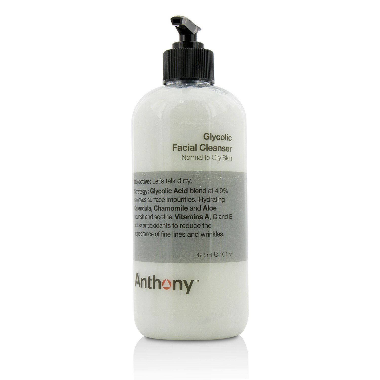 anthony for men glycolic facial cleanser
