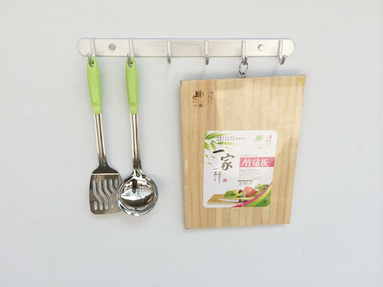 太空鋁衣鉤掛鉤 廚房衣服雙用掛鉤毛巾鋁排勾 實心加厚掛衣勾包郵 6