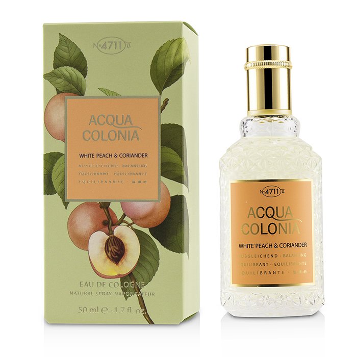 4711 Acqua Colonia White Peach & Coriander Eau De Cologne Spray  50ml/1.7oz