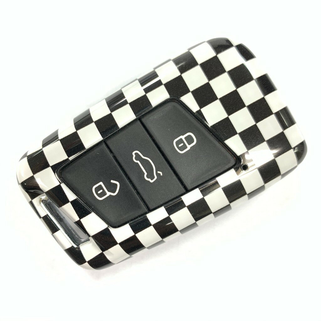 VOLKSWAGEN 全包覆汽車鑰匙保護殼 日本 SKODA 個性鑰匙包 摺疊鑰匙套 VW福斯 鑰匙扣圈 (五色可選)