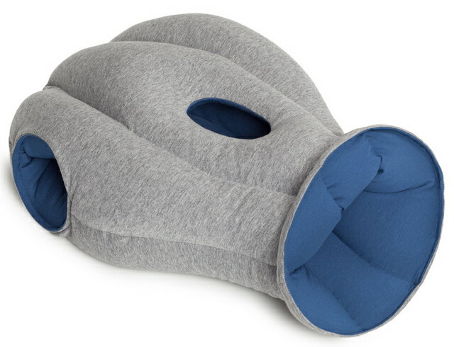 <br/><br/>  Ostrich Pillow 英國鴕鳥枕/旅行枕/午睡枕 西班牙手工製造 經典款 藍<br/><br/>