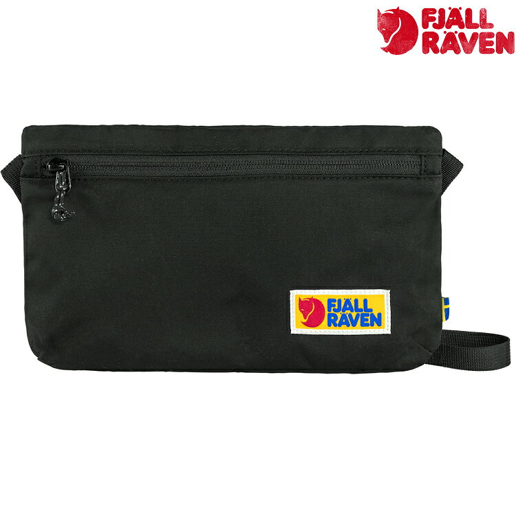 Fjallraven 瑞典北極狐 旅行隨身袋/側背小包/口袋包 Vardag Pocket 27248 550 黑色
