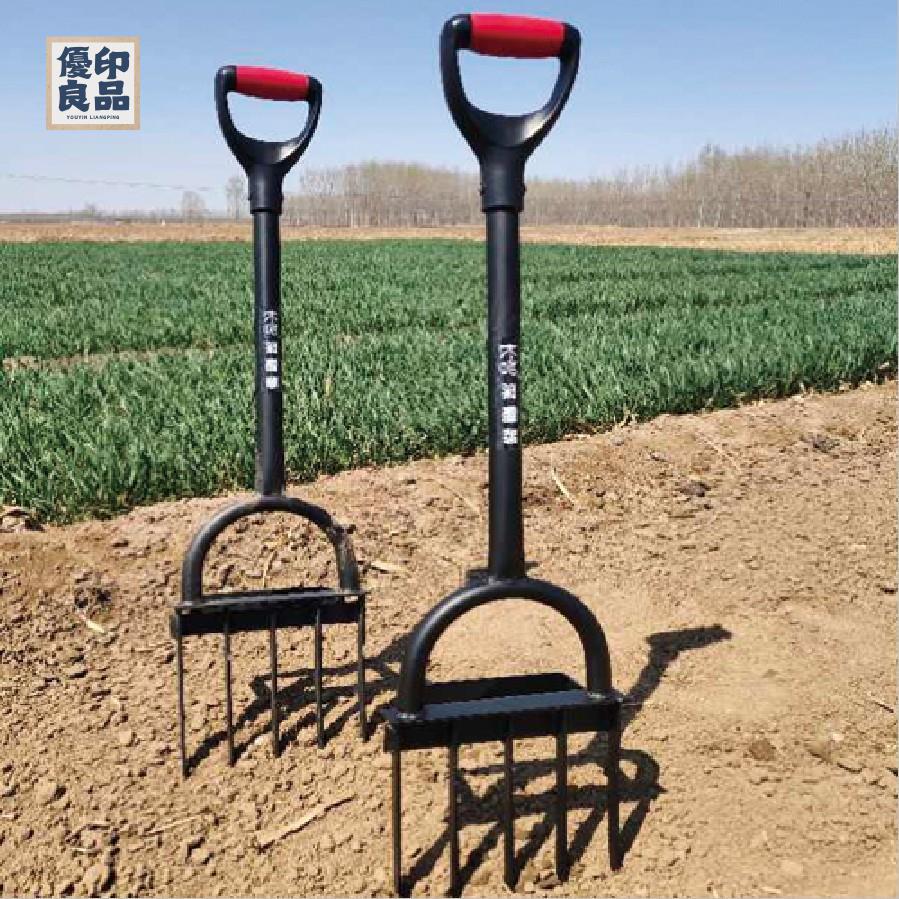除草神器 割草器 翻土神器鬆土開荒鏟子家用人工挖蔥蒜叉子挖土豆工具手動翻地神器免運/可開發票 工廠直銷 特價出 y5418