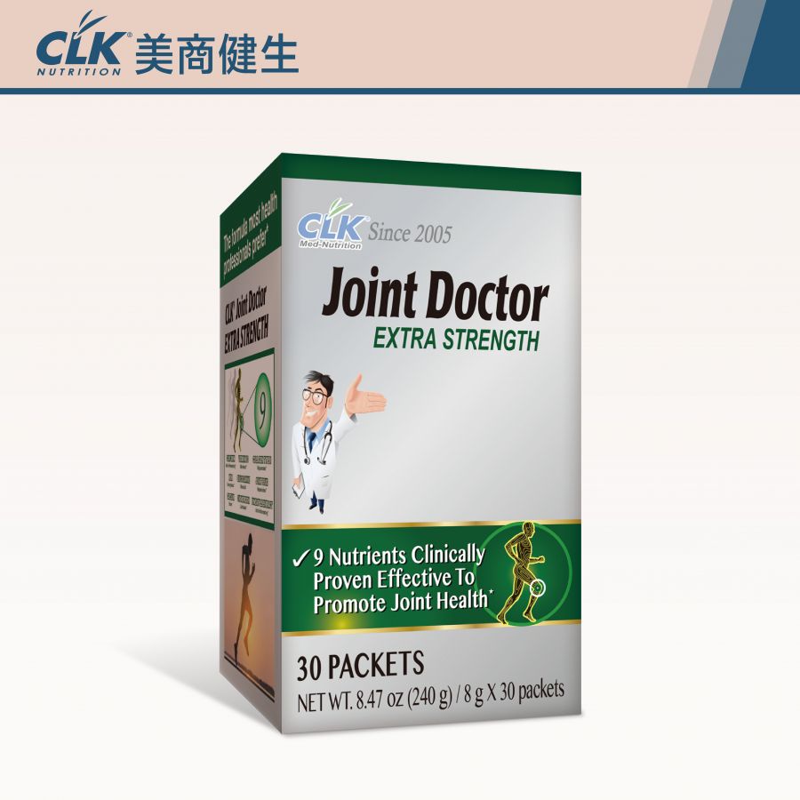 CLK健生 新關捷力 葡萄糖胺精華包粉劑 (9合1配方) 30包/盒