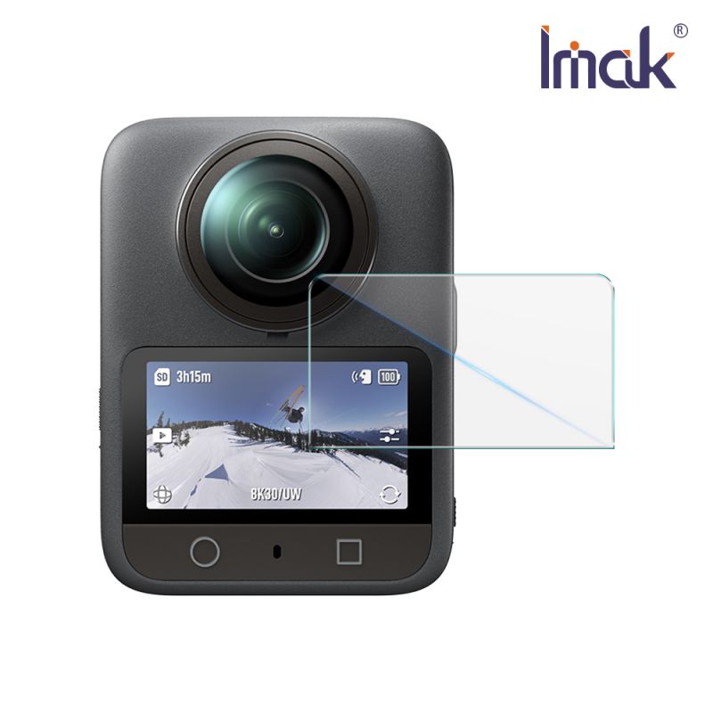 Imak 艾美克 DJI 大疆創新 Osmo 360 相機螢幕玻璃貼(自帶定位版) 奈米吸附 鏡頭貼 鏡頭保護貼 鏡頭膜