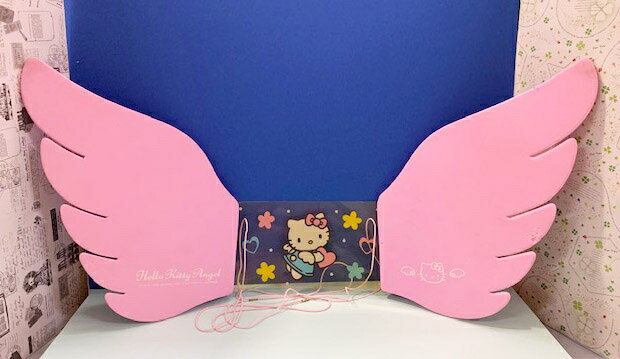 【震撼精品百貨】Hello Kitty 凱蒂貓 三麗鷗 KITTY天使翅膀DIY玩具組-粉*39001 震撼日式精品百貨