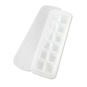 美琦 附蓋製冰器 方型(12格) /長條型(8格) 製冰盒 製冰模 結冰器 寶特瓶冰塊模 寶溫瓶冰塊模