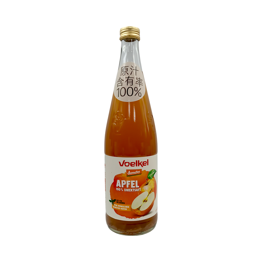 【voelkel】 維可100%蘋果原汁 700ml*效期2027.06.17*