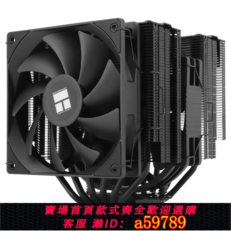 【全網低價 可打統編】利民PA140 BLACK雙塔CPU散熱器1851臺式電腦六熱管黑色風扇風冷