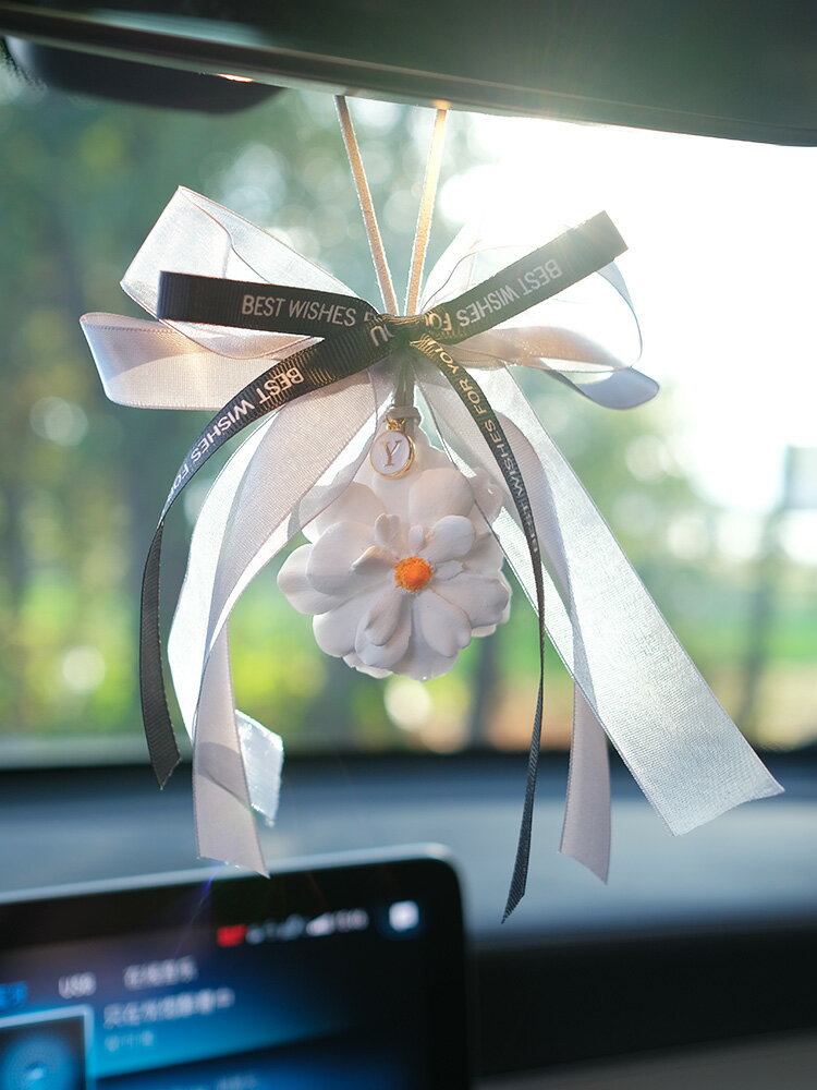 韓國ins網紅汽車掛件車載後視鏡吊墜掛飾女神款車內吊飾裝飾用品