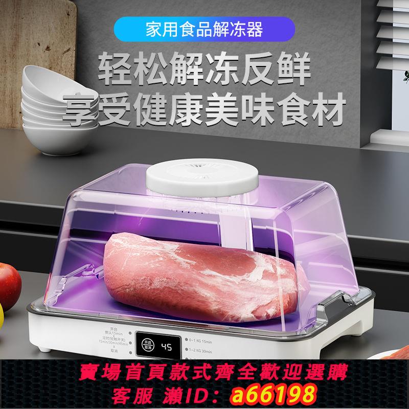 【臺灣公司 可開發票】家用解凍器大容量解凍肉牛排急速解凍食物恆溫解凍神器解凍板廚房