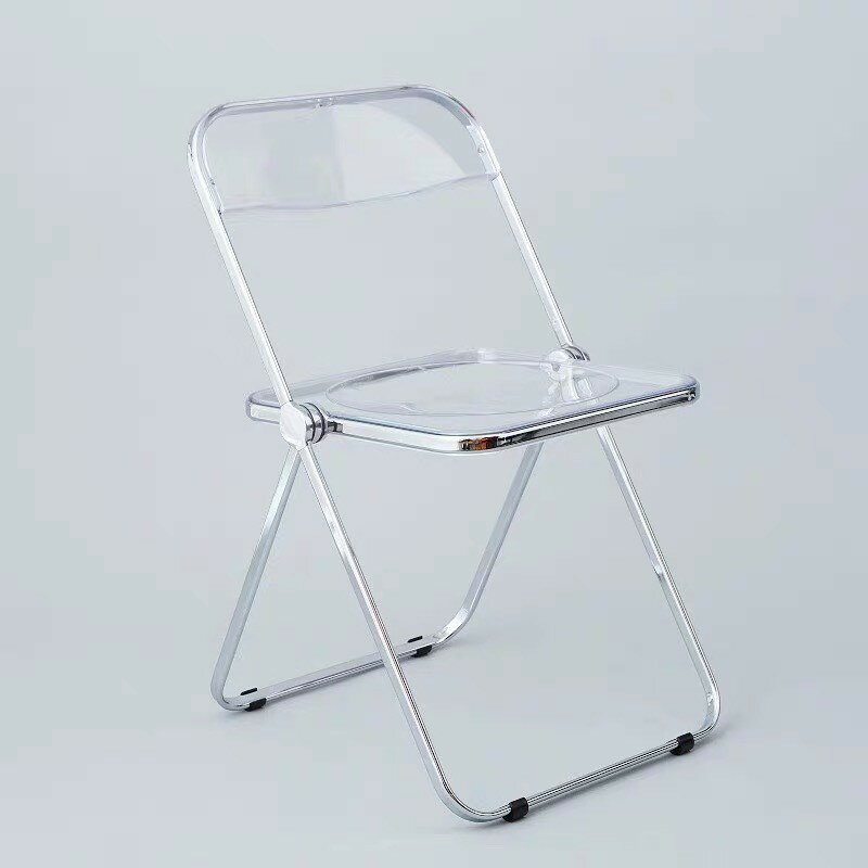 《CHAIR EMPIRE》CH034折疊椅/透明折疊椅/韓式透明折疊椅/透明椅/你看不到我椅/造型椅/化妝椅/會客椅/休閒椅北歐 4