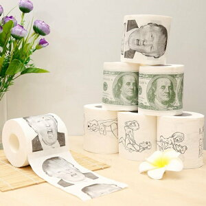 [Hare.D] 搞笑捲筒衛生紙 美金 鈔票 衛生紙 捲筒衛生紙 禮物 kuso 搞怪 創意