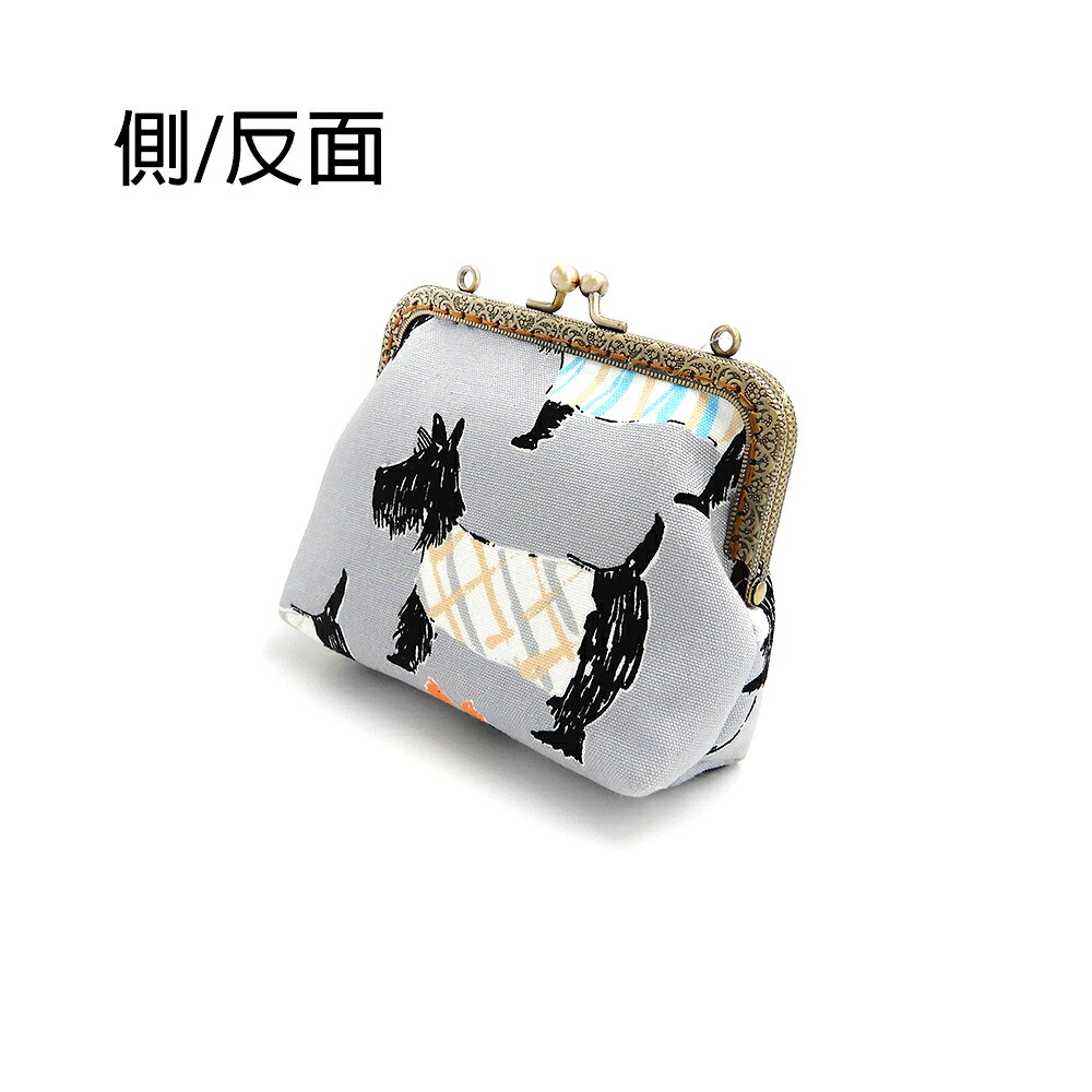 Miranda Handmadex覓品竹北手作店-小型口金包/零錢包/鑰匙包/收納包-愛打扮的狗狗 1
