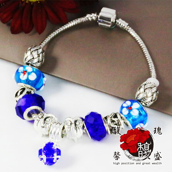 手鍊品牌【智慧守護串珠手環】鍍膜 電鍍 珠寶 琉璃珠 施華 潘朵 Pando 含開光 馥瑰馨盛NS0218