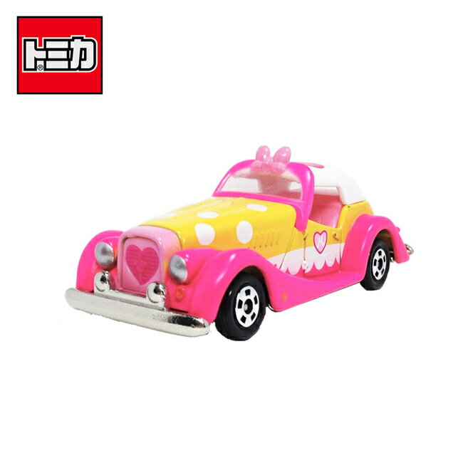 【日本正版】TOMICA DMA-05 夢幻 米妮 古董車 10周年 玩具車 Disney Motors 多美小汽車 - 129578