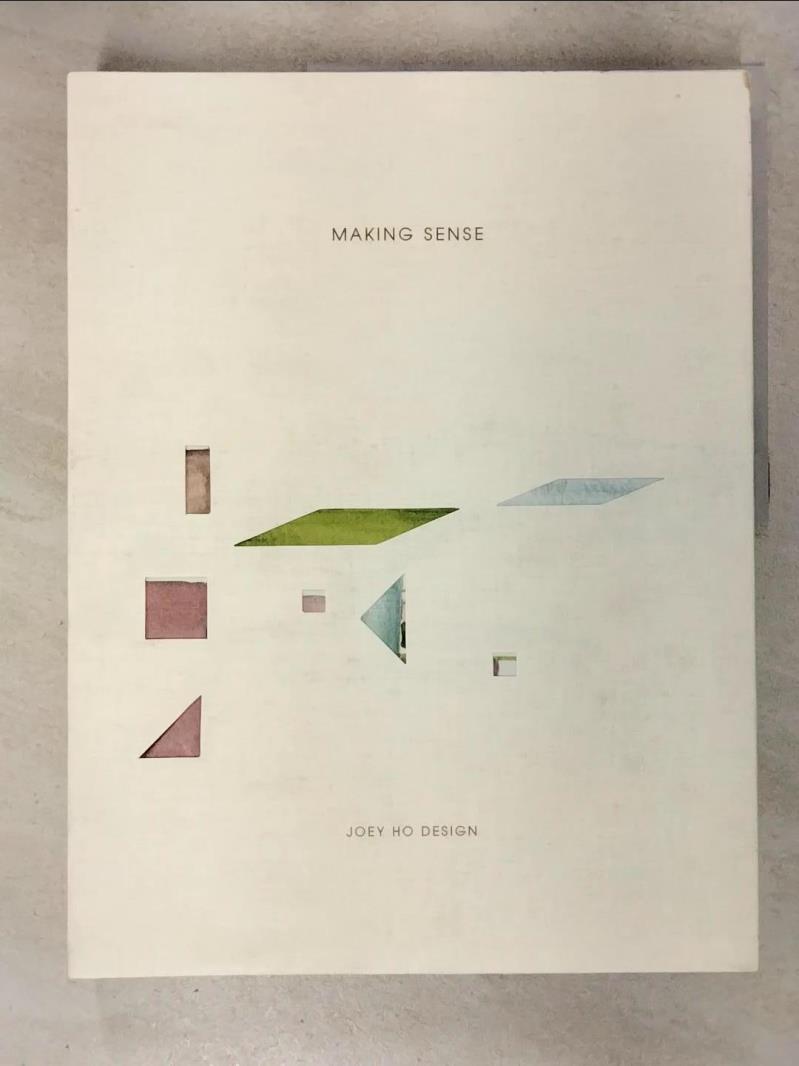 【書寶二手書T9／設計 EUI】Making Sense: Joey Ho Design
