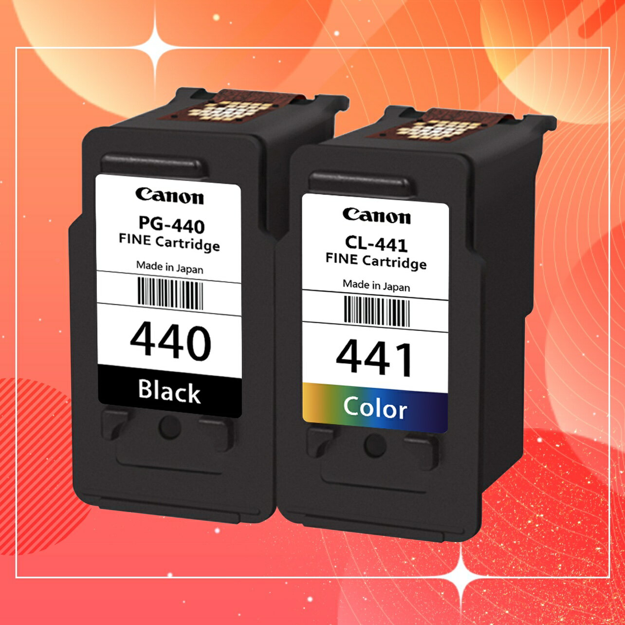 原裝佳能PG440墨盒黑色 CL441彩色適用MG3640 MX378 TS5140打印機-朵朵雜貨店