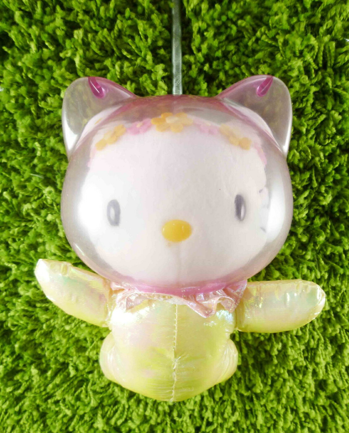 【震撼精品百貨】Hello Kitty 凱蒂貓 KITTY絨毛娃娃-太空造型-粉紫 震撼日式精品百貨