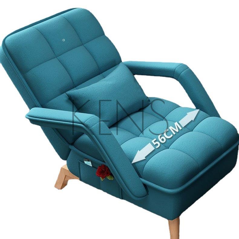 懶人沙發 沙發 沙發椅 懶人椅子單人沙發可躺可睡辦公室宿舍臥室客廳陽臺靠背椅午休折疊 4