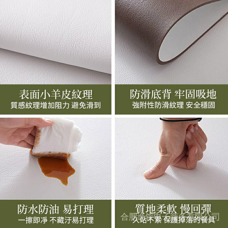 北歐地毯 pvc 地墊 皮革地墊 長地墊 廚房地墊防水防油 美式輕奢風地墊 可擦洗免洗腳踏墊