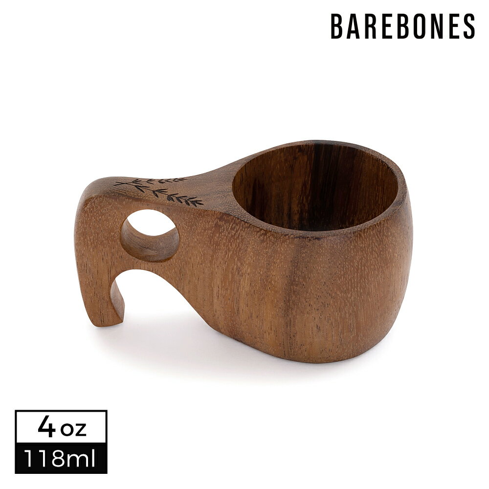 Barebones CKW-1020 芬蘭Kuksa原木杯 4oz (118ml) / 城市綠洲 (杯子 餐具 相思木 露營炊具)