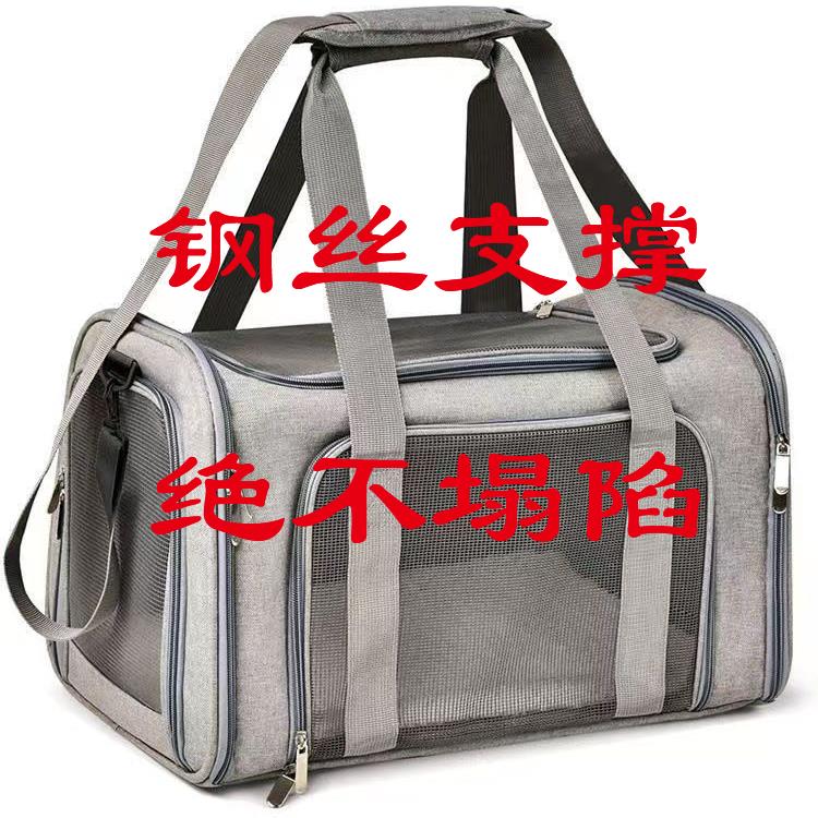 【臺灣公司 超低價】貓包外出便攜貓咪狗狗揹包貓籠透氣斜挎手提式貓袋子大容量寵物包