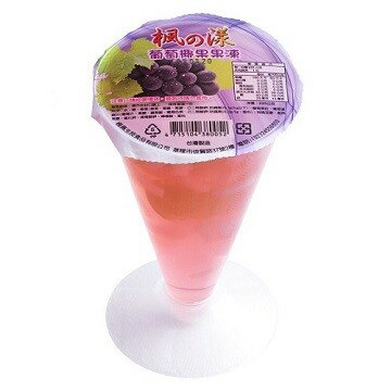 中元普渡 楓之漾 椰果果凍-高腳杯葡萄 225g /1件 清涼消暑 冰鎮點心