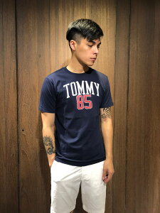 美國百分百【全新真品】 Tommy Hilfiger T恤 TH 男衣 短袖 T-shirt 素面 上衣 AI83