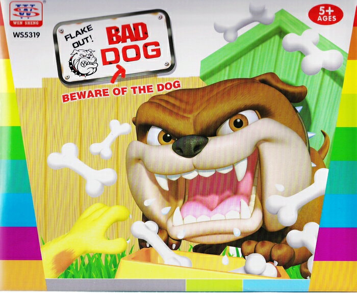 英文版 小心惡犬 BEWARE OF THE DOG 經濟型家有惡犬 桌遊 玩具