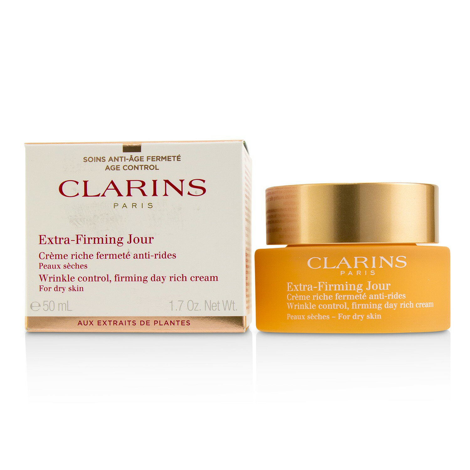 克蘭詩 Clarins - 緊致豐潤日霜-乾性肌膚適用 Extra-Firming Jour Wrinkle Control, Firming Day Rich Cream 50ml