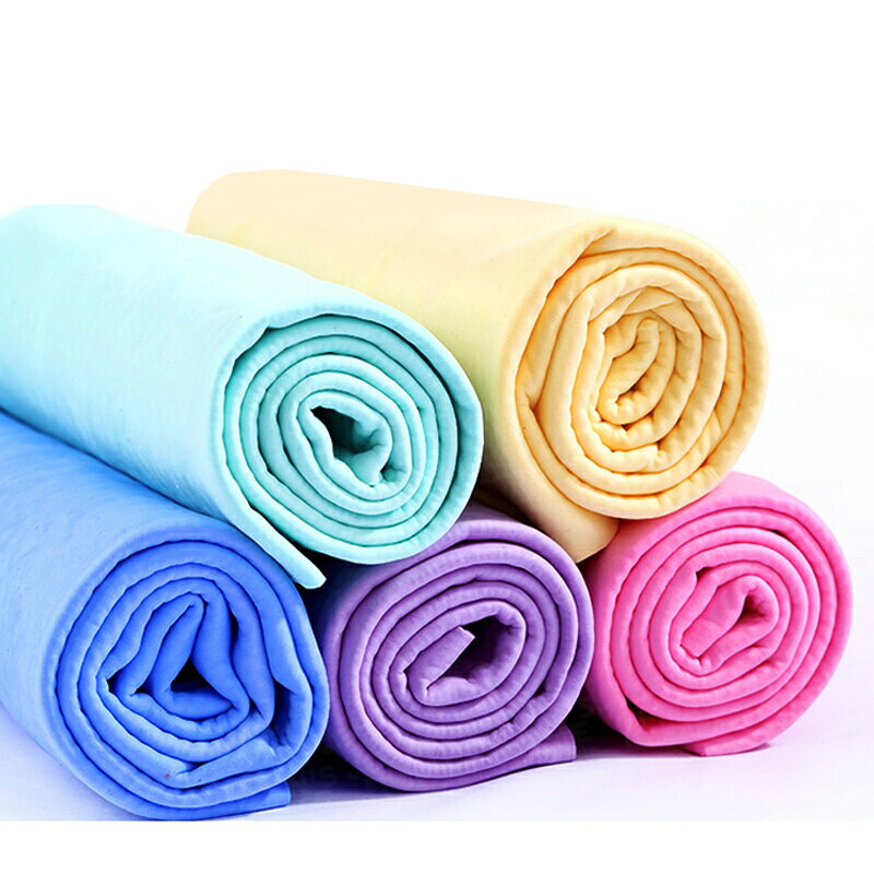 超吸水鹿皮巾 60x43cm 大號 PVA合成麂皮巾 擦車巾 擦拭布 擦拭巾 洗車布 擦汗巾【ZM0309】《約翰家庭百貨