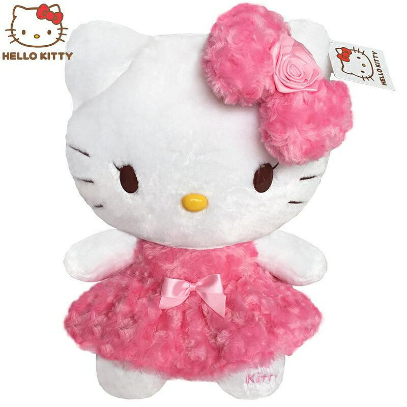 三麗鷗玫瑰kitty公仔正版美樂蒂玩偶情人節禮物生日女孩 玩偶/生日/情人/聖誕禮物/毛絨娃娃/抱枕娃娃