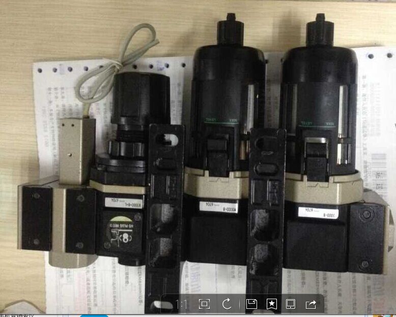 CKD精密過濾器F3000-8，1/4接頭
