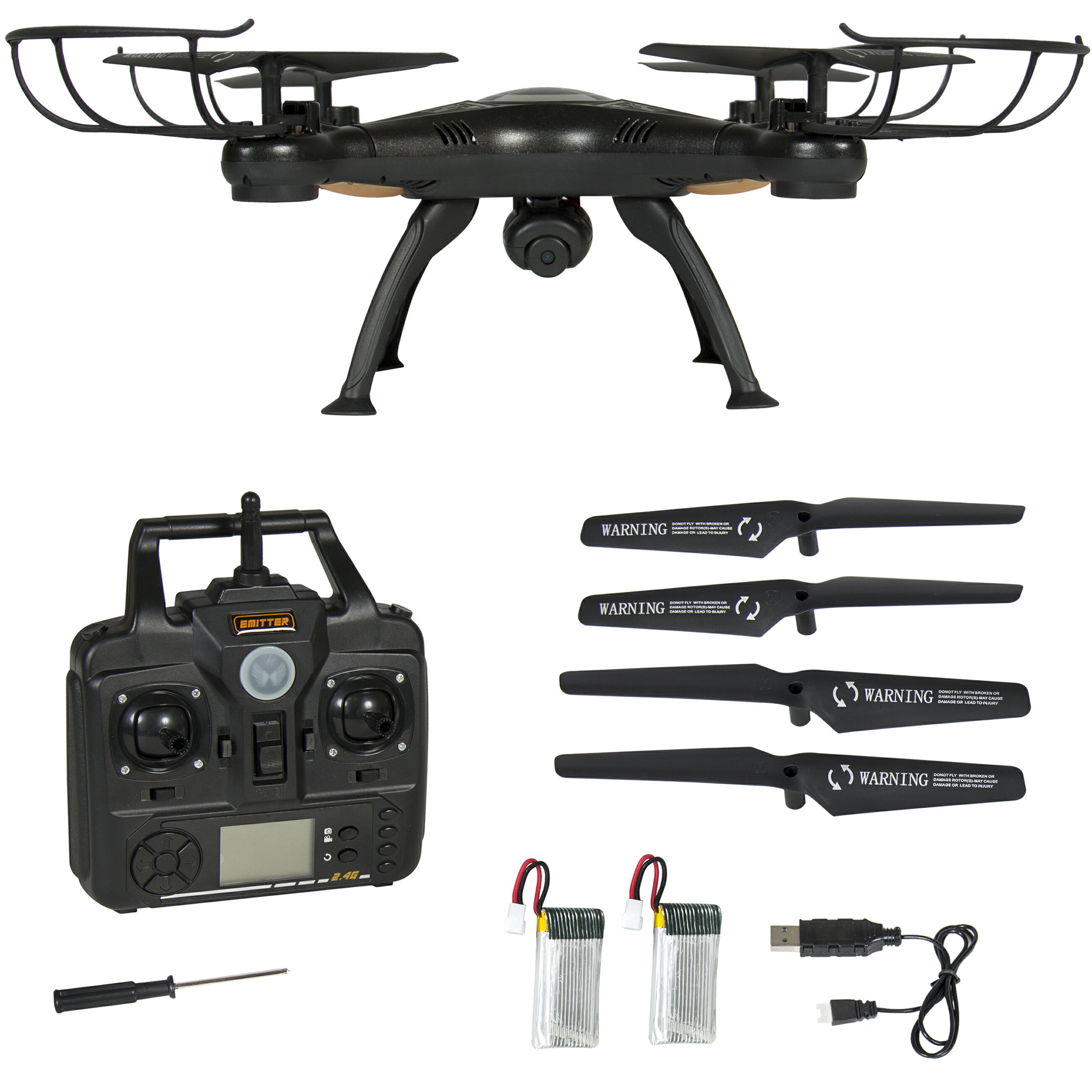 upgraded 6 axis headless rc quadcopter