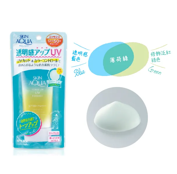 樂敦skin-aqua水潤肌柔光透亮防曬乳 0