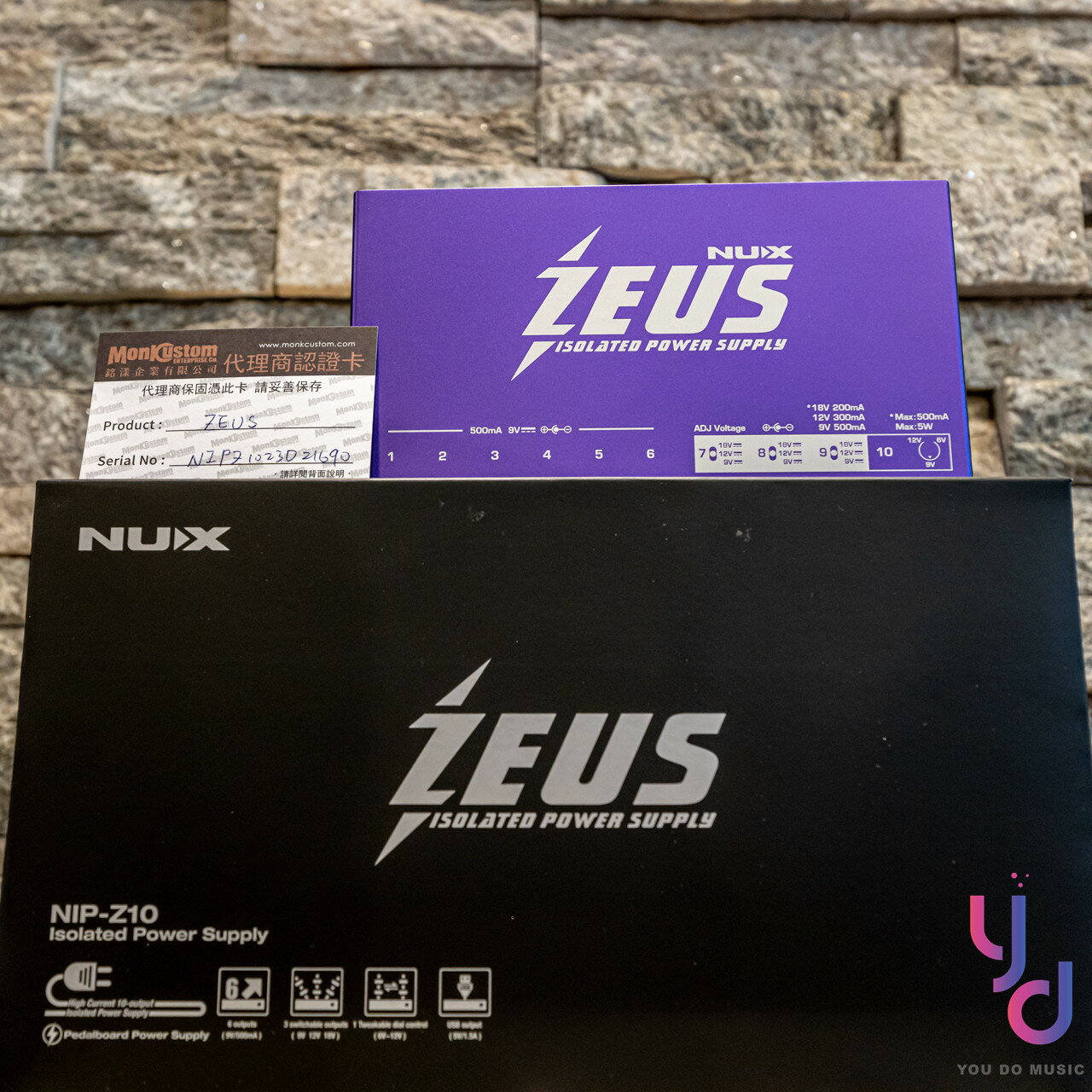 現貨可分期 Nux ZEUS 效果器 獨立 電供 電源供應器 10軌 USB輸出 通用電壓 NIP-Z10 宙斯