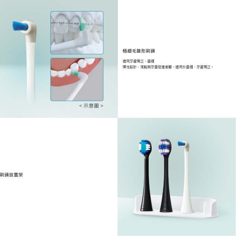 【Panasonic/國際牌】 日本製造 水平音波電動牙刷 EW-DA48-A 4
