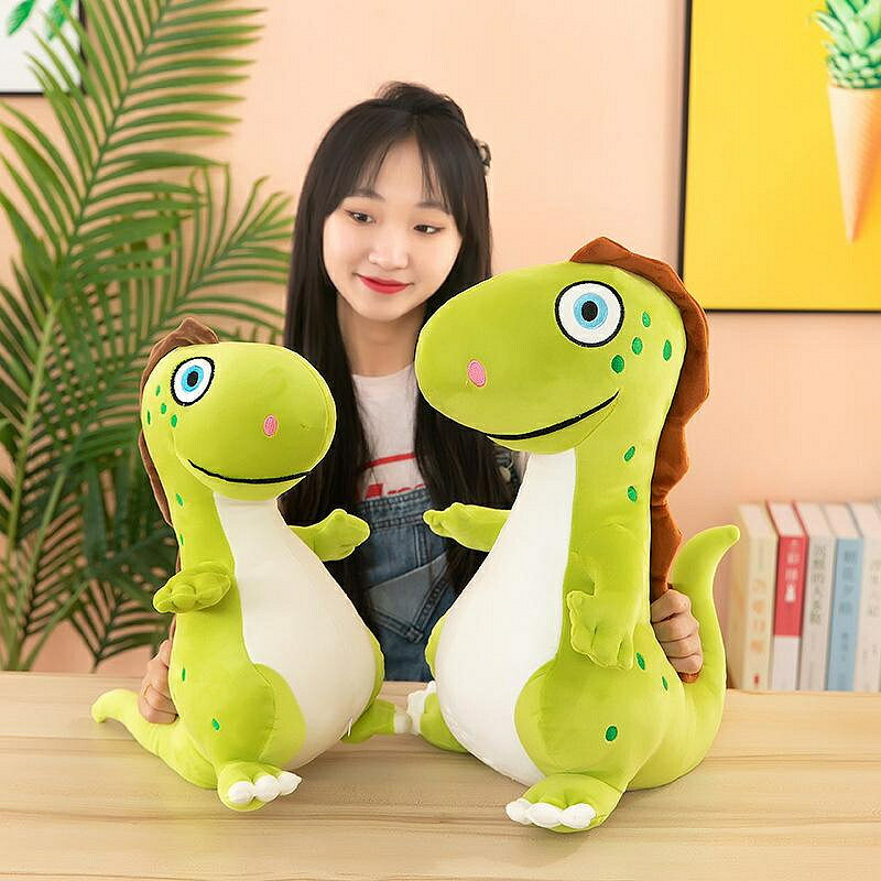 可愛小恐龍毛絨玩具公仔超萌生日禮物 女孩布娃娃玩偶女生抱枕 玩偶/生日/情人/聖誕禮物/毛絨娃娃/抱枕娃娃