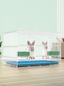 兔子籠家用室內帶廁所荷蘭豬豚鼠籠專用小號大號加密寵物籠子兔籠