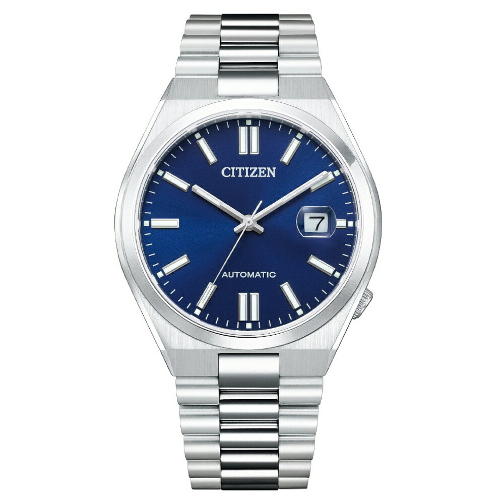 送禮首選★CITIZEN 星辰Mechanical聚焦藍面機械腕錶NJ0150-81L 附提袋【全館滿額折價★APP下單點數4倍送】線上購買享 實體門市同步服務