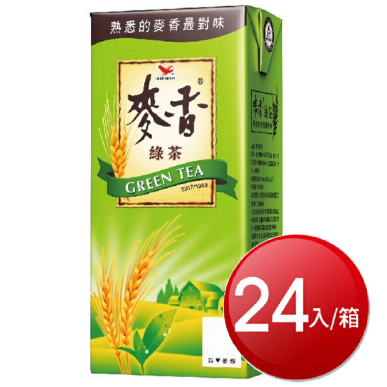 統一 麥香綠茶(375ml*24入) [大買家]