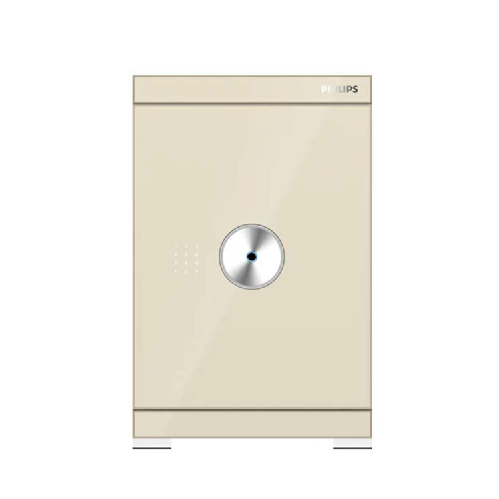 PHILIPS 飛利浦 Smart Safes 智能 防盜櫃 保險櫃 保管箱 保管櫃  (指紋/密碼 /機械鑰匙) /台 SBX602-6C-淺霞金