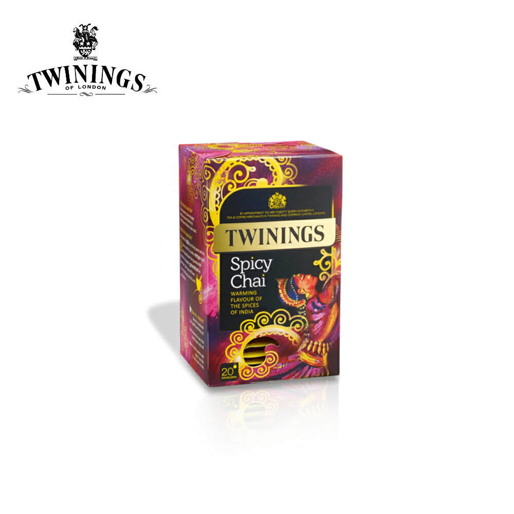 <br/><br/>  【即期品】Twinings 英國唐寧印度風味茶 (20包/盒)<br/><br/>