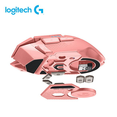 Logitech 羅技 G502 Lightspeed 無線遊戲滑鼠 粉原價3490【現省1000】