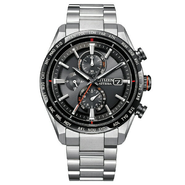 CITIZEN星辰錶 AT8189-61E 鈦金屬光動能電波萬年曆計時手錶 42mm｜樂天全館特惠中★指定刷卡回饋10%