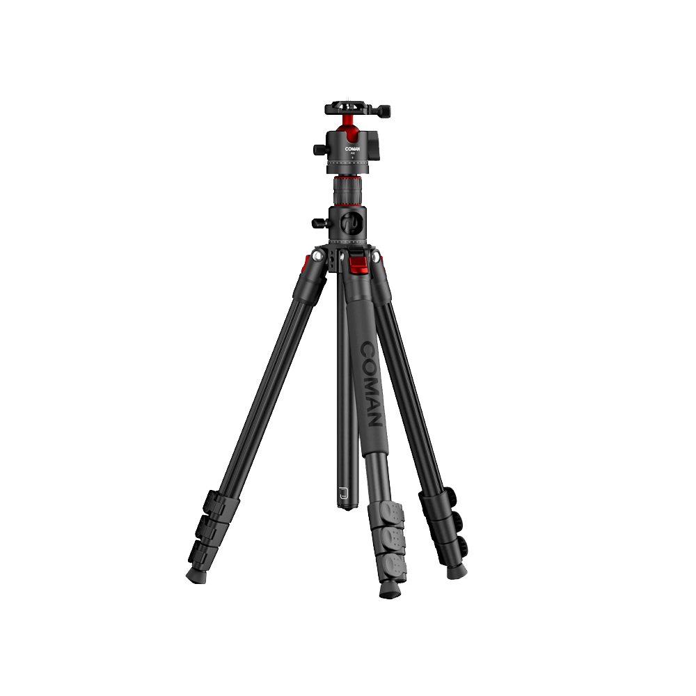 EC數位 Coman KX3939MINI A32/V1 鋁合金三腳架 科漫 攝影腳架 拍照 橫置中軸 360度全景雲台